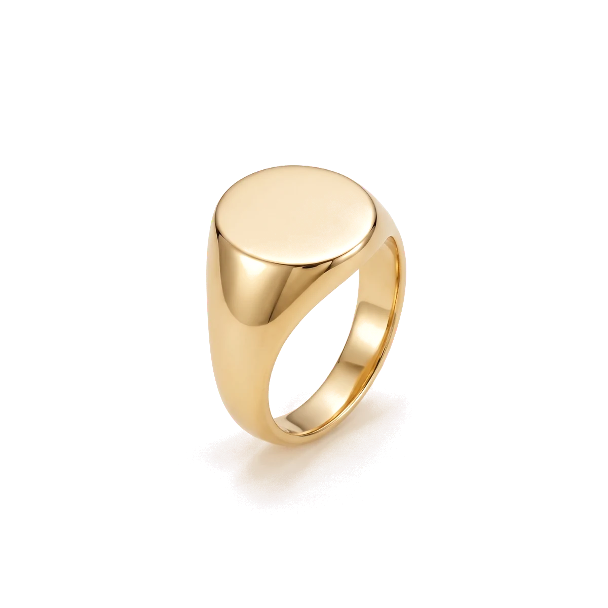 Siegelring in Gelbgold